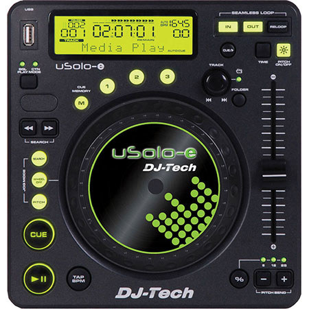 DJ Tech USB Media Player and Controller with Hot Cue Storage