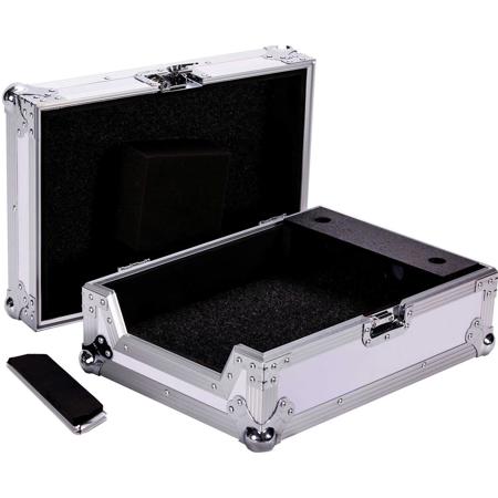 Deejay LED Fly Drive Case for Pioneer XDJ1000 DJ Multi-Player or Similarly Sized Equipment - White