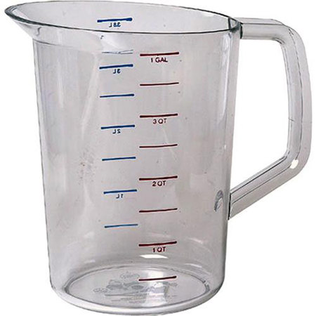 Adorama One (1) Gallon (128 oz.) Plastic Graduate