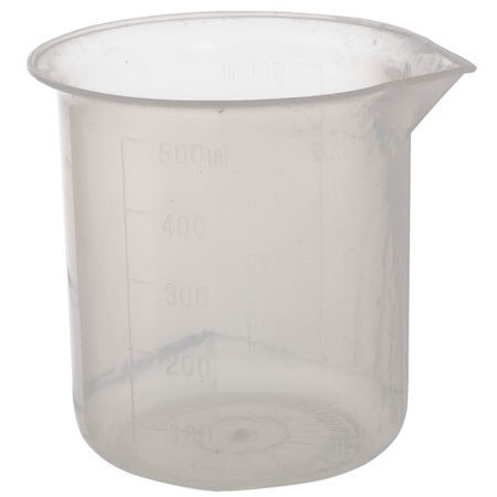 Adorama One (1) Pint (500 ml) Plastic Graduate