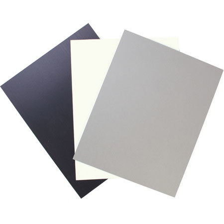Dot Line Gray / Black / White Color Balance Card Set