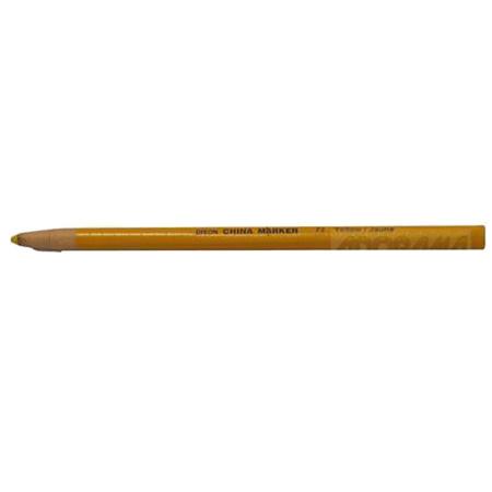 Adorama Grease Pencil, China Marker, in Yellow