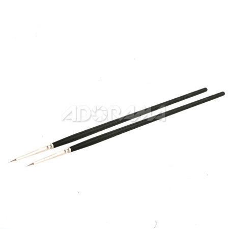 Adorama Retouching Brush Set #000 Size -Set of 2