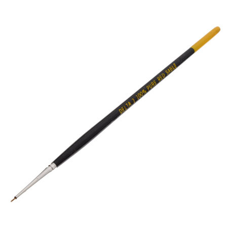Adorama Sable Brush for Retouching/Hand Coloring, #10/0