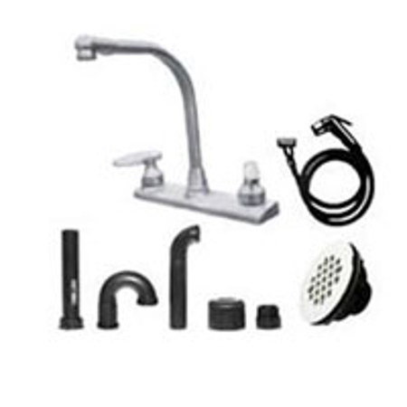 Delta Plumbing Installation Pac II Dual Drain Sink Set