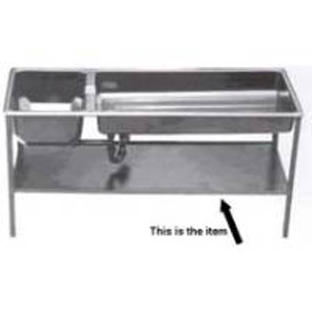 Adorama / Delta ABS Plastic Sink Shelf for Sinks 72" X 22". #CPM62729