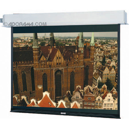 Da-Lite Advantage Electrol Square Format Ceiling Recessed Electric Screen, 7x9', 11.4' Diagonal, Matte White Surface