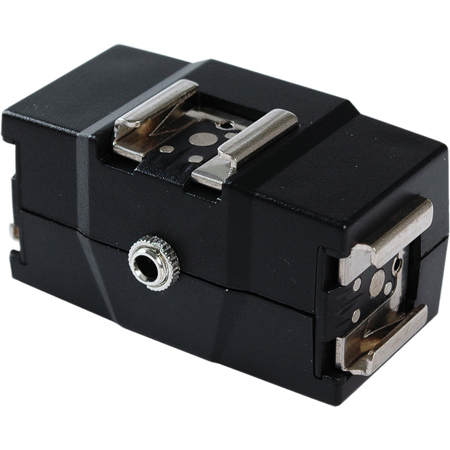 DLC Triple Flash Shoe 3.5mm Synch Adapter