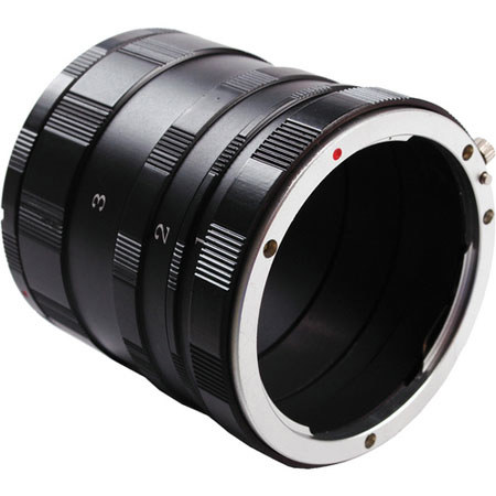 DLC Dot Line Manual Extension Tubes for Canon EOS Cameras