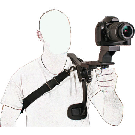 DLC Video Stabilizer with Grip and Quick Release