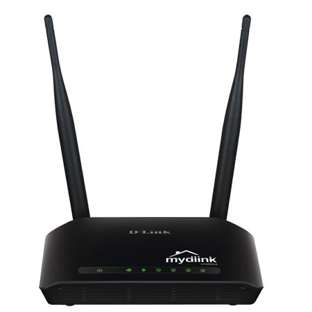 D-Link DIR-605L Wireless-N 300 Cloud Router, 4-Ports 10/100 Switch