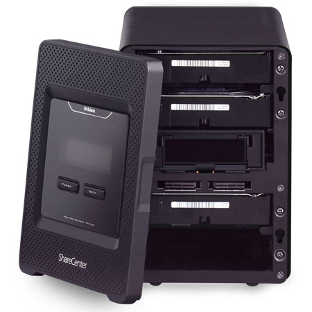 D-Link 4-Bay Network Storage Enclosure for SATA Drives