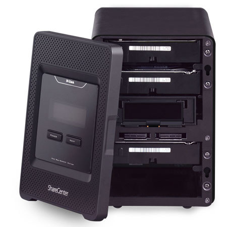 D-Link ShareCenter Cloud Storage 4000 4-Bay Network Attached Storage