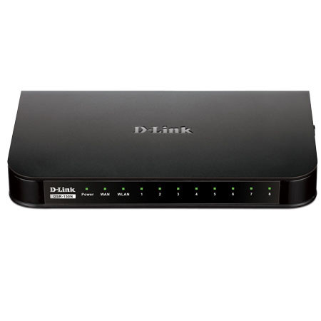 D-Link DSR-150N 8-Port Wireless N VPN Router, 802.11b/g/n Support