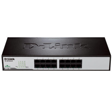 D-Link DSS-16+ 10/100Mbps 16-port Switch