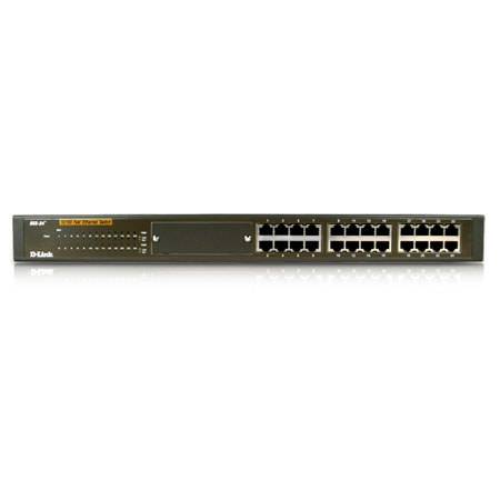 D-Link DSS-24+ 10/100 Mbps 24-Port Ethernet Desktop Switch