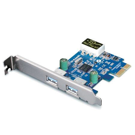 D-Link 2-Port USB 3.0 PCI Express Card