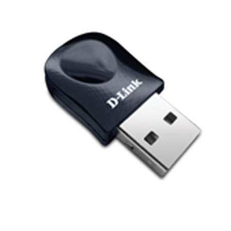 D-Link Wireless N Nano USB Adapter, 802.11n Wi-Fi