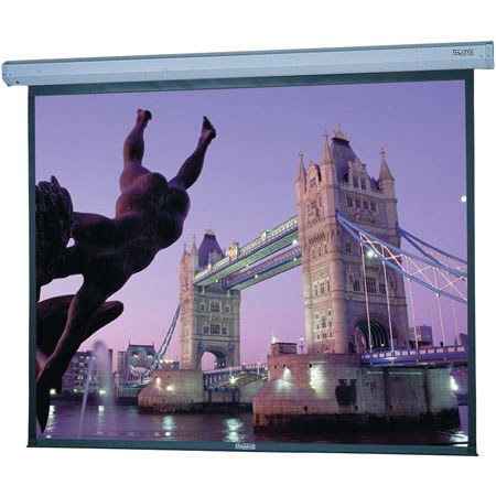 Da-Lite Cosmopolitan Electrol Electric Wall and Ceiling Projection Screen, 8x8'