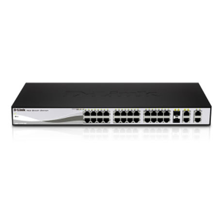 D-Link 28 Port Gigabit Smart Switch with 4 Gigabit SFP Ports