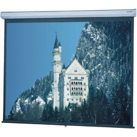Da-Lite Model C Manual Wall and Ceiling Projection Screen, 60x80", 100" Diagonal, Silver Matte Surface