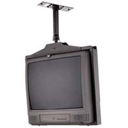 Da-Lite Adjustable Ceiling Mount for 27" - 32" Diagonal Televisions or Monitors.Supports up to 150lbs, Color Black