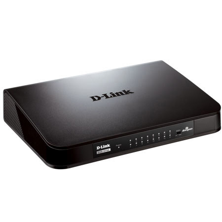 D-Link DGS-1016A 16-Port Unmanaged Gigabit Switch