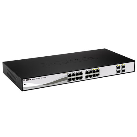 D-Link DGS-1210-16 16-Port Gigabit WebSmart Switch