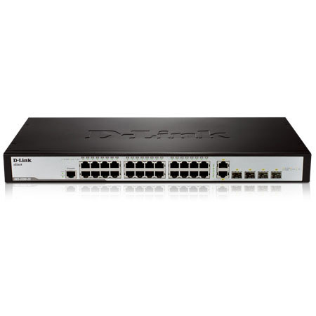 D-Link 24-Port Fast Ethernet Managed L2 Switch