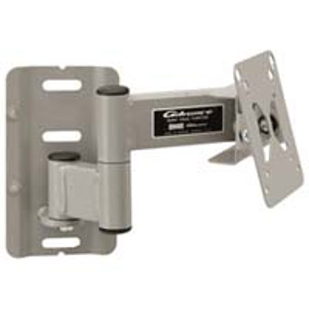 Da-Lite VSM-AR1 Articulating 11" VESA Small Flat Panel Wall Mount, Supports 40 lbs., Color: Gray