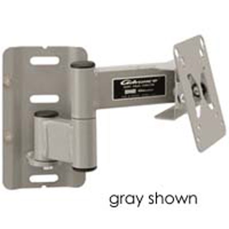 Da-Lite VSM-AR2 Articulating 20" VESA Small Flat Panel Wall Mount, Supports 40 lbs., Color: Black