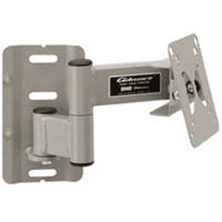 Da-Lite VSM-AR2 Articulating 20" VESA Small Flat Panel Wall Mount, Supports 40 lbs., Color: Gray