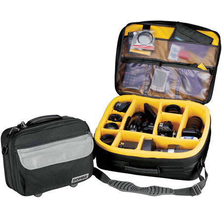 Domke Brick 10, Small Multi Format Attache Style Camera System Carry Bag, Black & Gray.