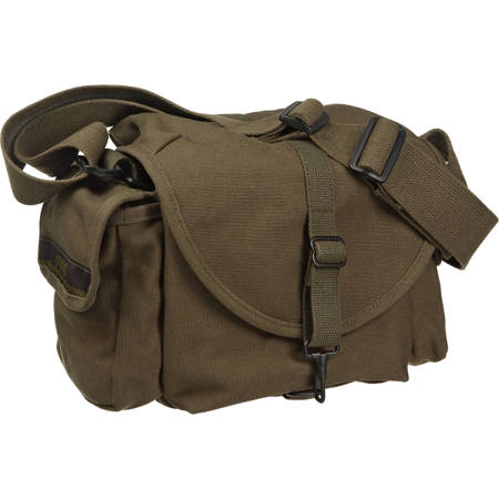 Domke F-3X Super Compact Canvas Shoulder Bag, Olive