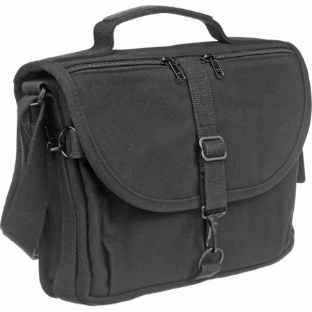 F-803 Camera Satchel Bag, Canvas, Black