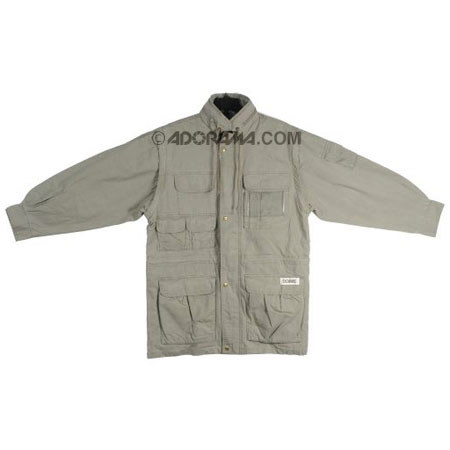 Domke PhoTOGS Small Convertible Jacket/Vest, Khaki