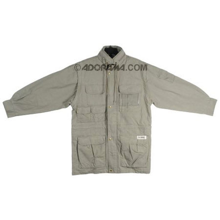 Domke PhoTOGS Extra Large Convertible Jacket, Khaki