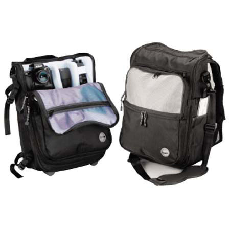 Domke Matrix 30, Notebook & Digital SLR System Backpack / Shoulder Bag, Black with Silver.