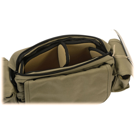 Domke Metro Series Crosstown Courier Cordura Camera Bag Tan Black M CROSS CT
