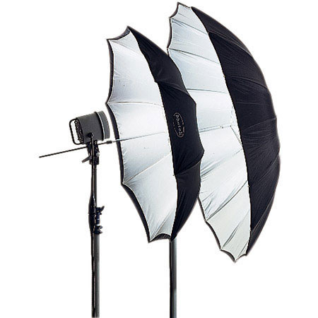 Dynalite 4401B 40 inch Umbrella, White / Black