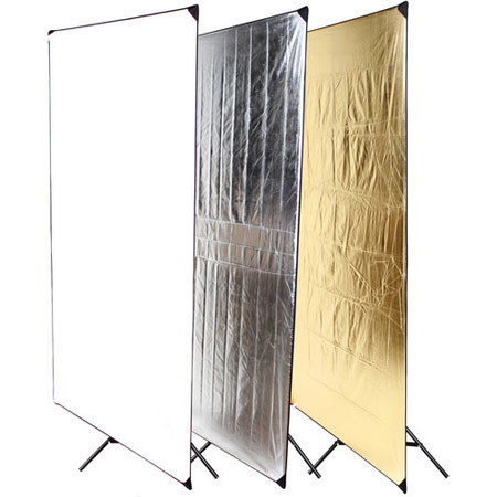Dynalite Light Panel Kit, includes (2) 40 X 71 Fabric, Ball Head, Frame & St&