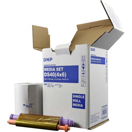 DNP 4x6" Print Pack for DS40 Digital Photo Printer, Single Roll