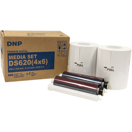 DNP 4x6" Dye Sub Media for DS620A Printer