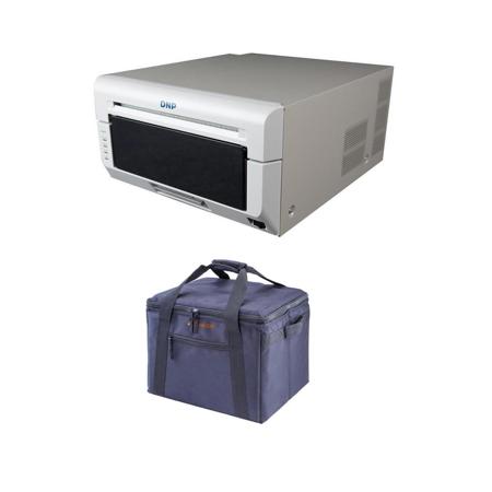 DNP DS820A 8" Professional Dye-Sublimation Printer for 8x10" and 8x12" Photos - Bundle With Padded Printer Carrying Case