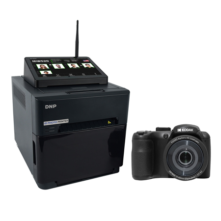 DNP ID Photo Printer System with Pixpro Camera and Wireless LCD Console