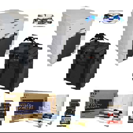 DNP DS-RX1HS 6" Dye Sublimation Printer W/Print Media/Case/Service Contract/Card