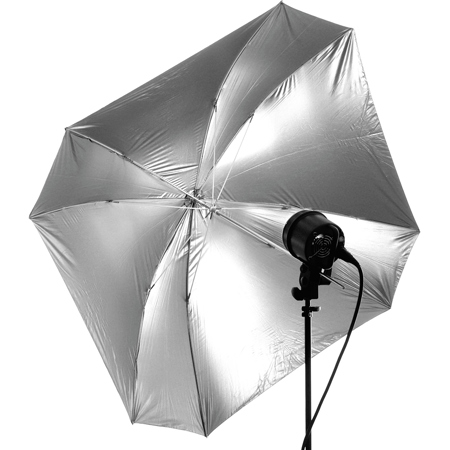 Dynalite Quad Square 48" Black/Silver Umbrella