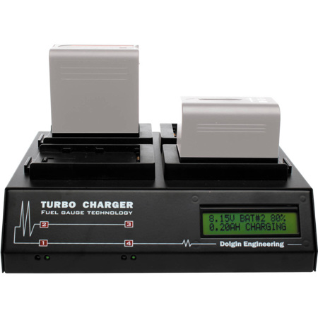 Dolgin Engineering TC400 Four-Position Battery Charger, TDM for JVC SSL-JVC50