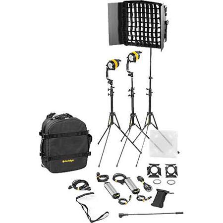 Dedolight Daylight 3-Light Basic Kit (AC Operation)