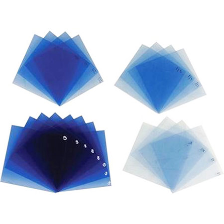 Dedolight Full Blue Filters Set for DBD8 Leaf Barndoor